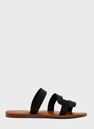 Multi Strap Flat Sandals
