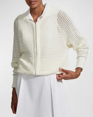 Cameron Open-Knit Jacket