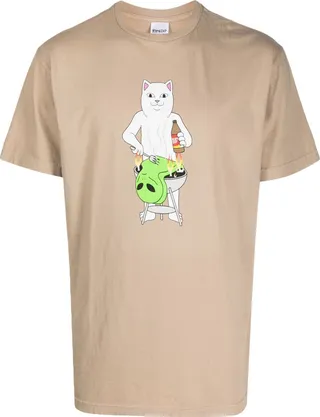 graphic-print cotton T-shirt