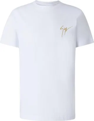 Giuseppe Zanotti Logo Embroidered Crewneck T-Shirt