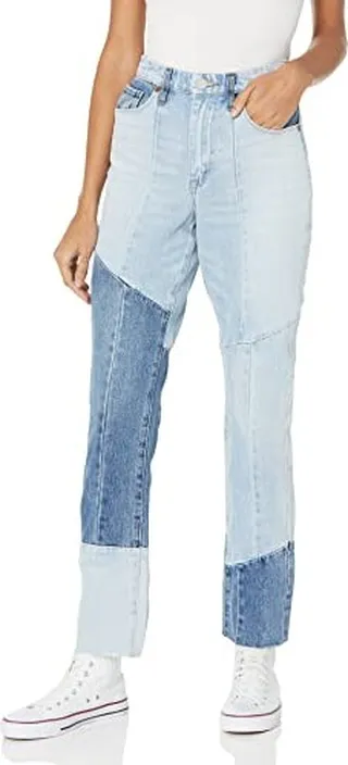 [BLANKNYC] Womens Patchwork Seaming Skinny Pant Jeans