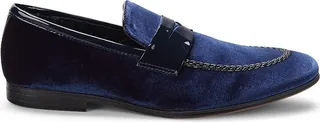 P-Dazler Velvet Penny Loafers
