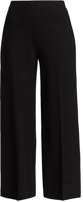 Crop Straight-Leg Pants