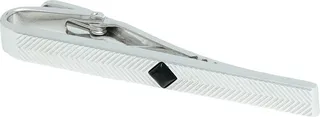 Cufflinks And Tie Clips Silver