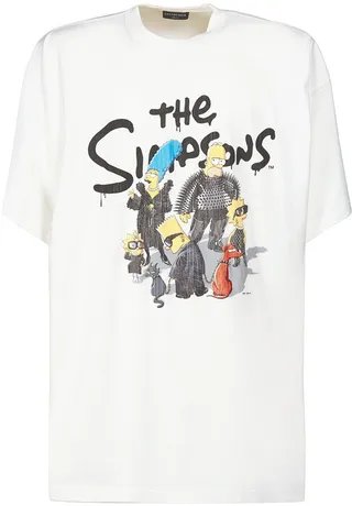 The Simpsons TM oversized jersey t-shirt