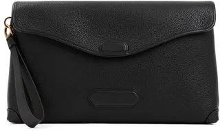 Tom Ford Logo-Patch Clutch Bag
