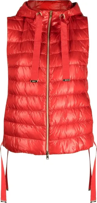 Hooded Quilted Gilet