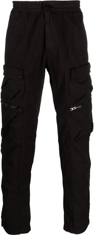 Straight-Leg Cotton Cargo Pants