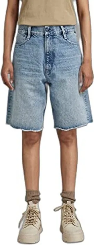 G-Star Raw Women's Type 89 Bermuda Relaxed Fit Denim Shorts