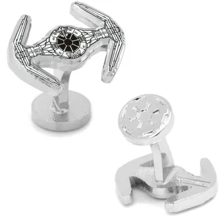 Darth Vader Tie Starfighter Blueprint Cufflinks