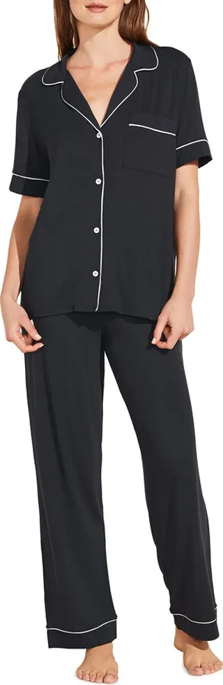 Gisele Short Sleeve Jersey Knit Pajamas