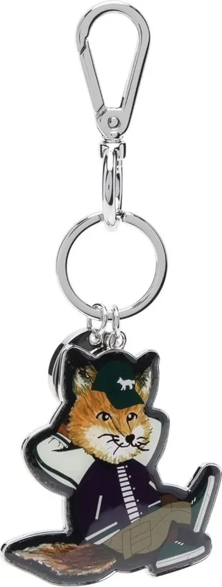 Dressed Fox keychain