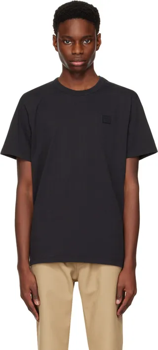 Maison Kitsuné Black Profile Fox T-Shirt