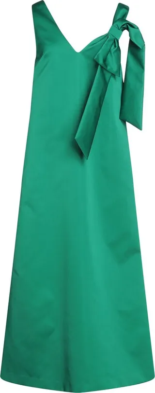 Long Dress Emerald Green