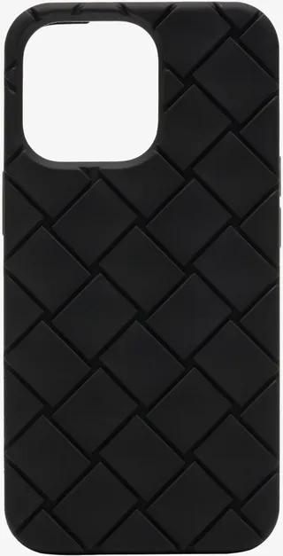 Black Rubber IPhone 13 Pro Case