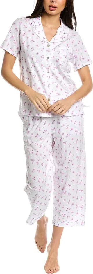 Carole Hochman 2pc Capri Pajama Set