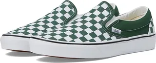 Vans Classic Slip-On (Color Theory Checkerboard Greener Pastures) Skate Shoes