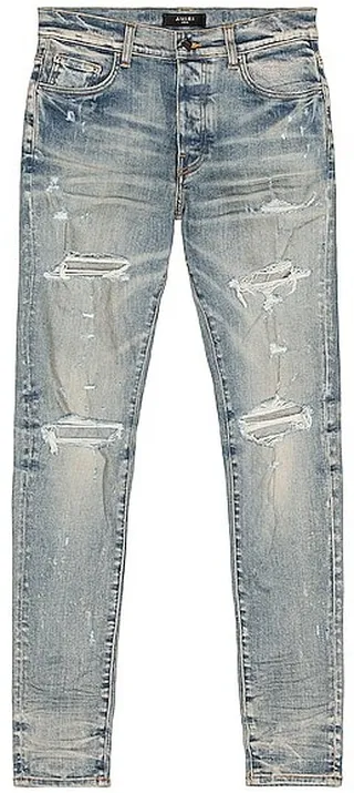 Amiri Thrasher Plus Skinny Jean in Blue