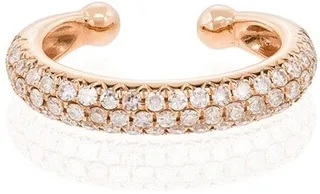 18kt rose gold Jumbo diamond ear cuff