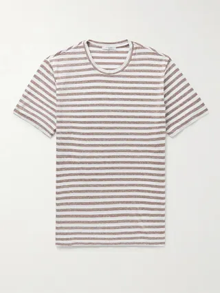 Striped Linen T-Shirt
