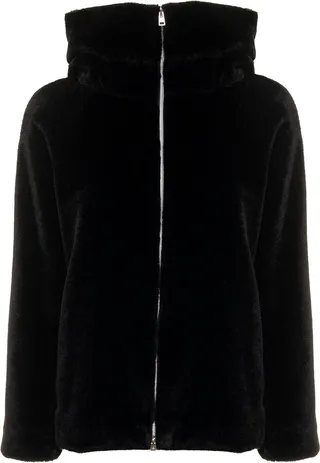 Herno Hooded Zip-Up Jacket