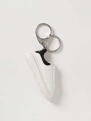 Alexander McQueen Larry rubber keychain