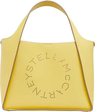 Stella Logo Grainy Crossbody Bag