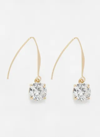 Fish Hook Dangle Earring