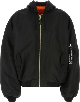 Vetements X Alpha Industries Reversible Hooded Bomber Jacket