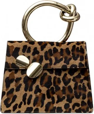 Benedetta Bruzziches Leopard Animalier Leather Tote
