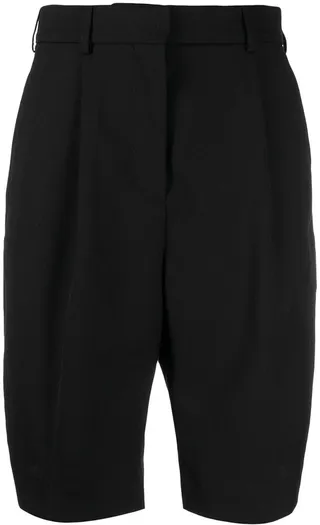 Tailored Knee-Length Shorts
