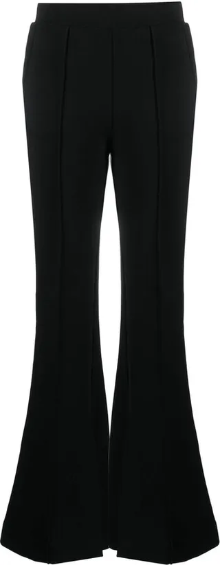 Cropped Flared Trousers