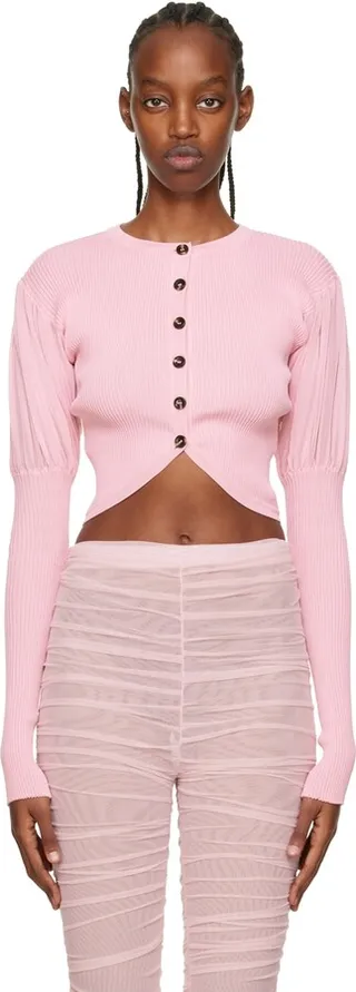 Renaissance Renaissance Pink Yuki Cardigan