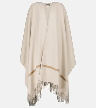 Twelve cashmere cape