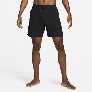 Men's Nike Yoga Dri-FIT 7" Unlined Shorts in Black