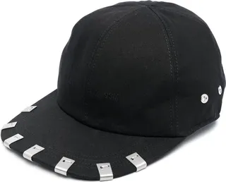 Embroidered-Logo Detail Baseball Cap
