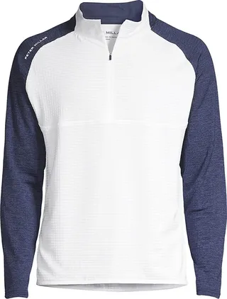 Active Maven Performance Colorblocked Quarter-Zip Pullover