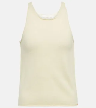 N°221 Tank racerback cashmere top