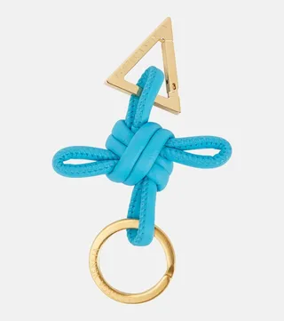 Leather keyring