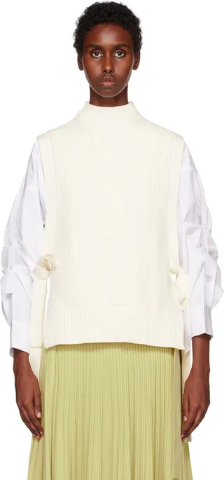 3.1 Phillip Lim Off-White Chunky Turtleneck