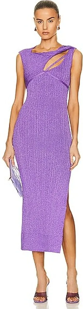 AKNVAS Sevrine Dress in Purple
