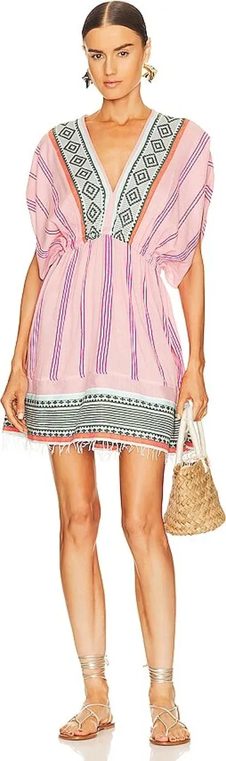 Rosa Short Plunge Neck Dress