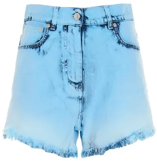 MSGM Delave Denim Shorts