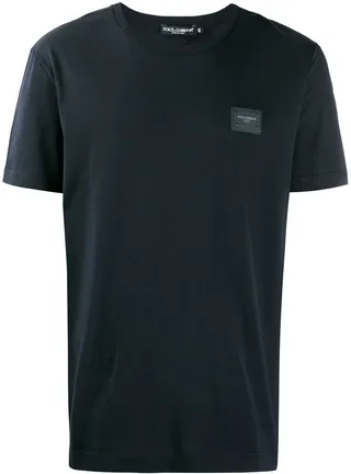logo-plaque T-shirt