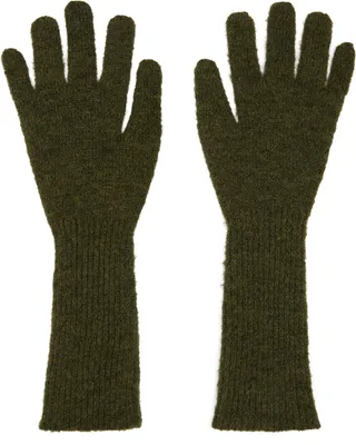 Paloma Wool Khaki Peter Gloves