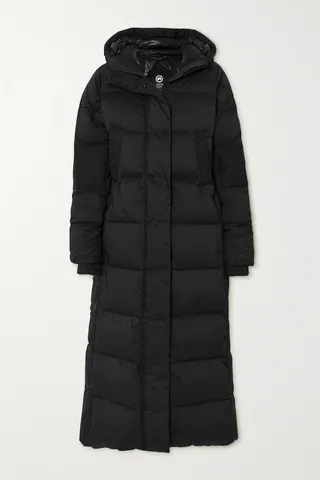 Canada Goose - Alliston Hooded Quilted Ripstop Down Coat - Black