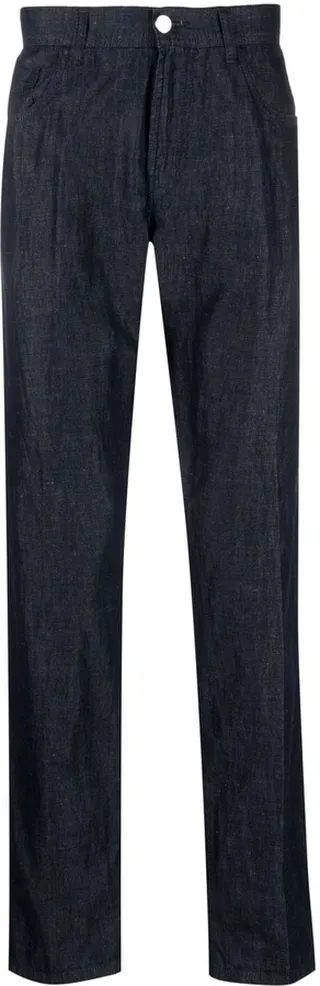 Straight-Leg Trousers