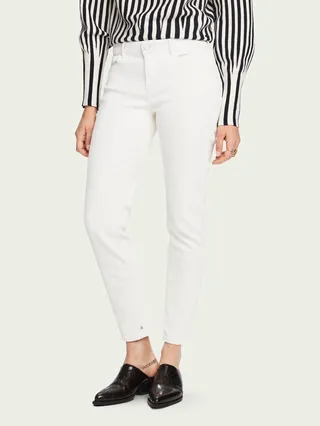 Scotch & Soda The Keeper - Pastel Coat | Mid Rise Slim Fit