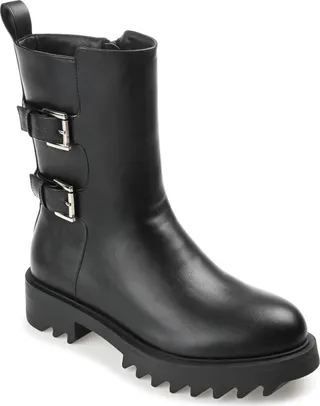 Journee Collection Women's Yasmine Combat Bootie Women's Shoes