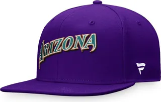 Men's Fanatics Branded Purple Arizona Diamondbacks Cooperstown Collection Fitted Hat